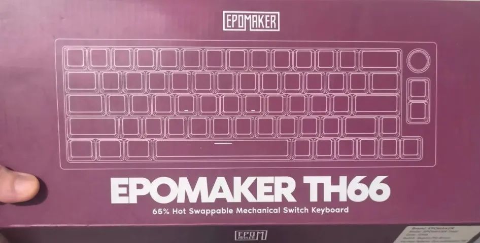 TECLADO MECÂNICO PREMIUM EPOMAKER TH66 (LAYOUT 65%) bluetooth. - Foto 5