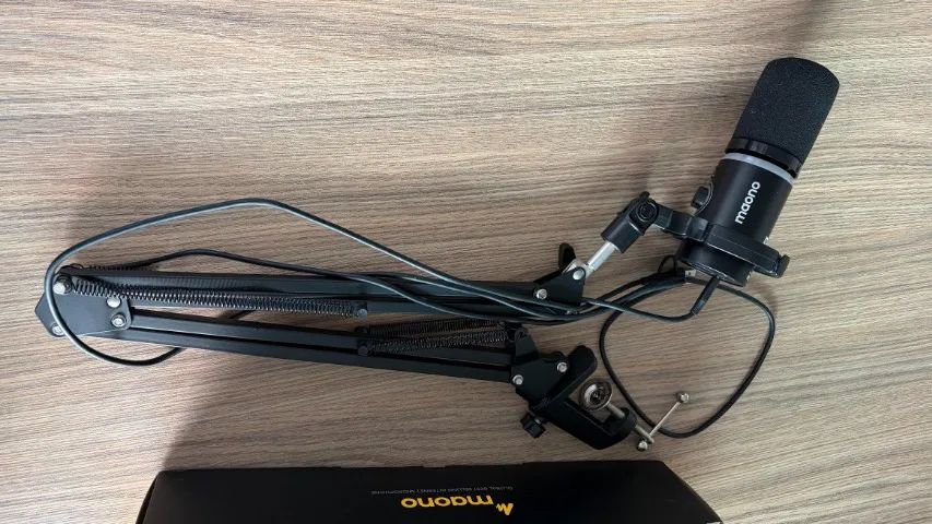 Kit Microfone Maono Pd200xs Usb/xlr Braço Articulado - Foto 5