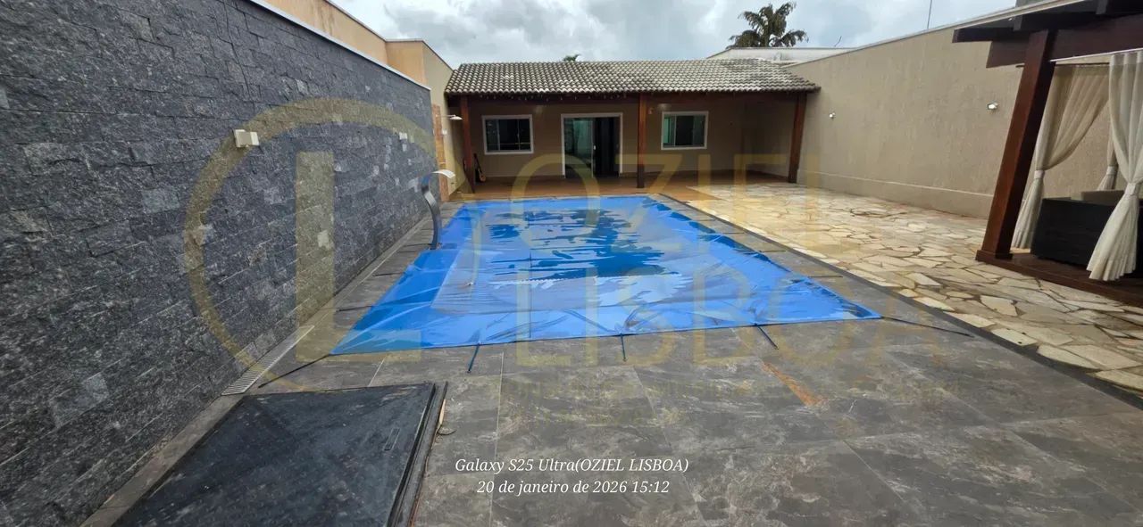 CASA NA LAJE 03 QUARTOS PISCINA CHURRASQUEIRA LOTE DE 400m² CONDOMÍNIO FECHADO RUA 03 VICE - Foto 13