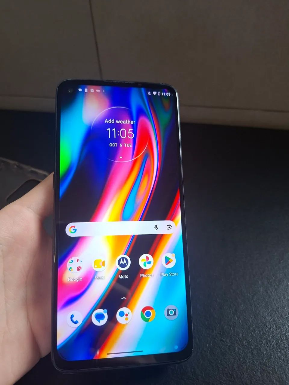 Moto G9 plus - com capinha (sem carregador)