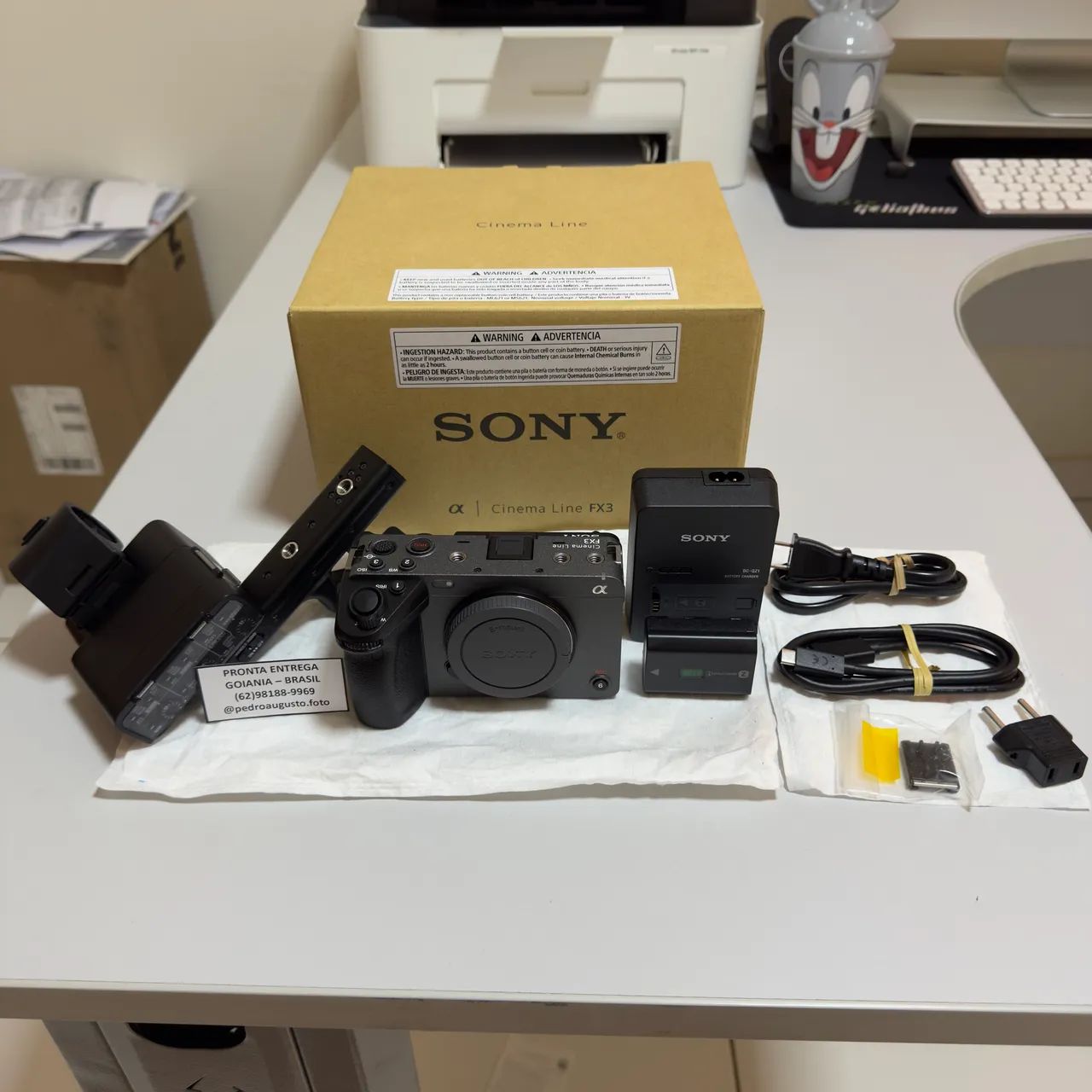 Câmera Sony FX3 Cinema Full-Frame com Alça Handle - Foto 4