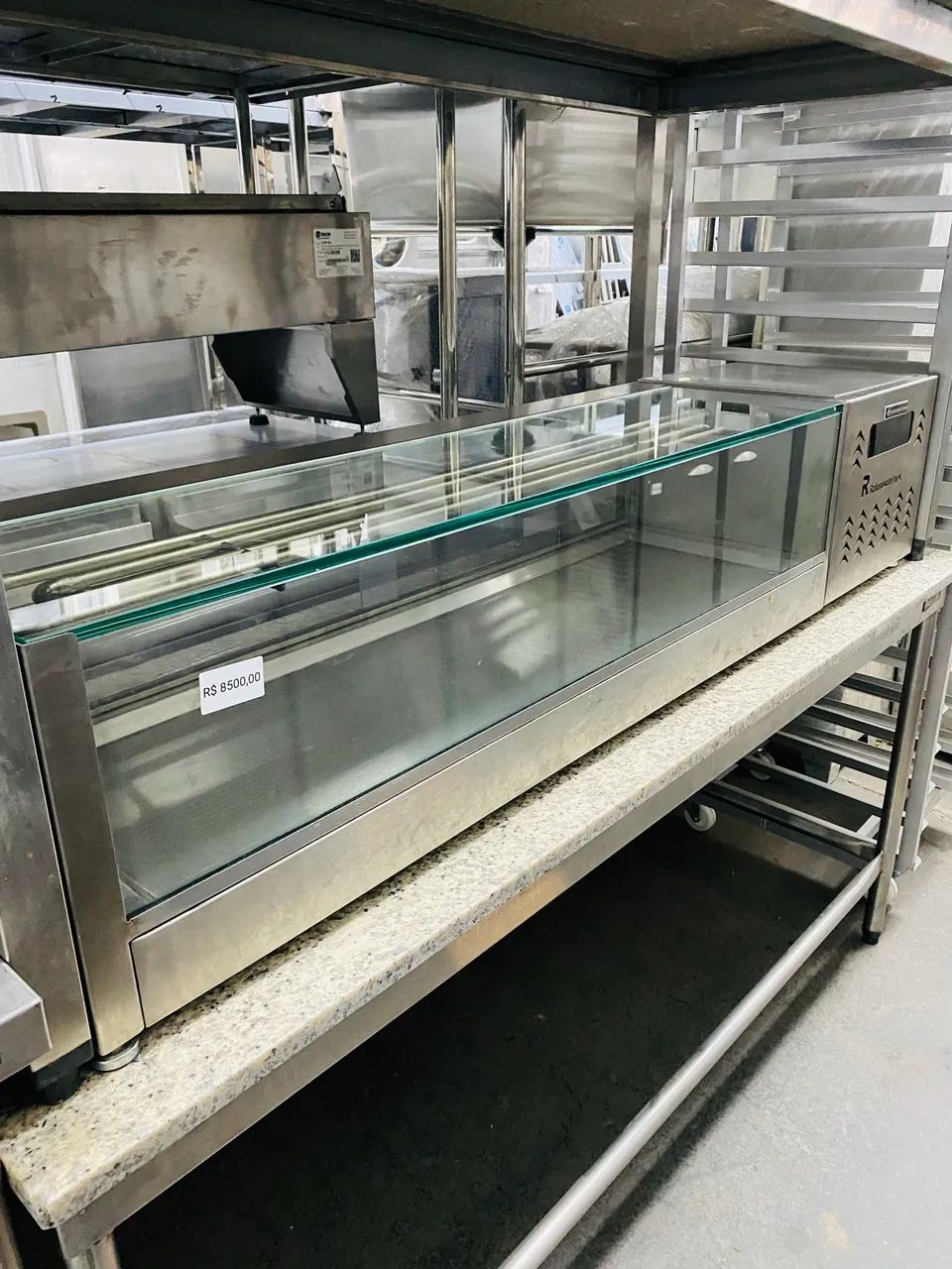 Sushi case Referencial Inox  - Foto 2