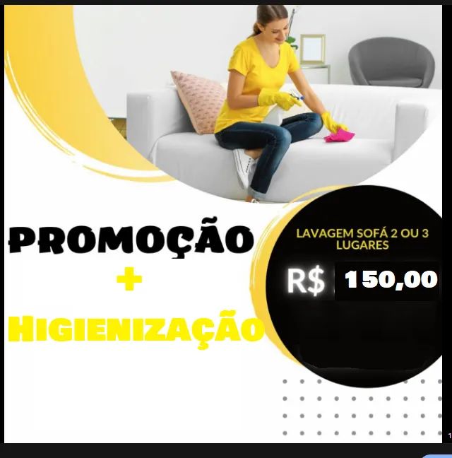 Lavagem a seco - vamos de oferta
