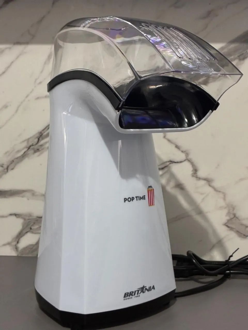 Pipoqueira Elétrica Sem Óleo Britânia Pop Time 1200W Rápida 127V - Foto 2