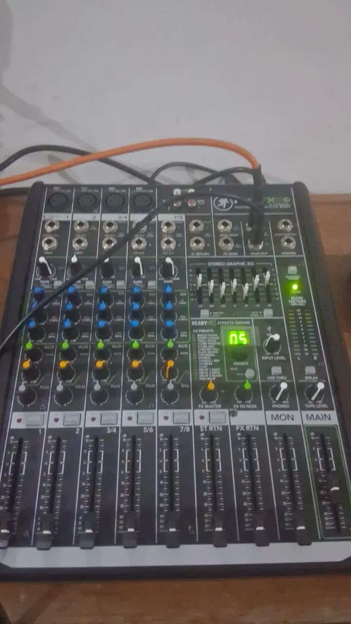 Mesa de som Mackie 