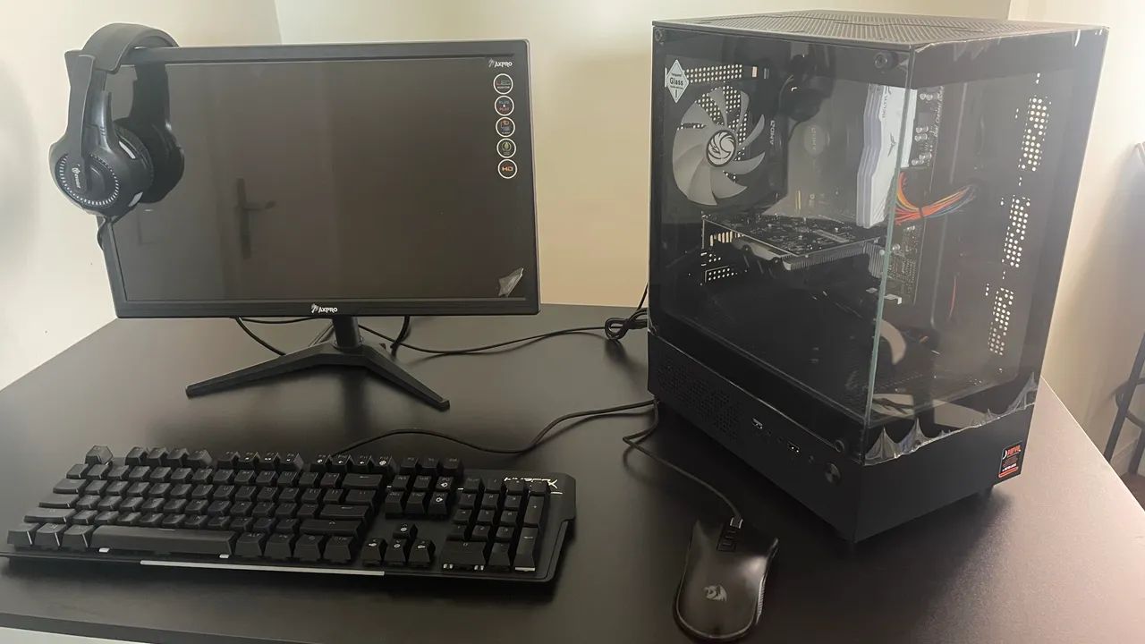 PC Gamer Completo Novo Garantia 1 ano