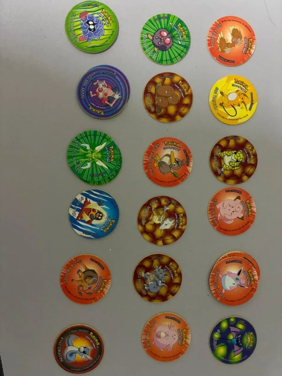 Tazos pokémon Originais - Foto 4