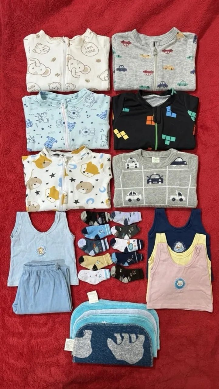 Roupa para bebê P e M 