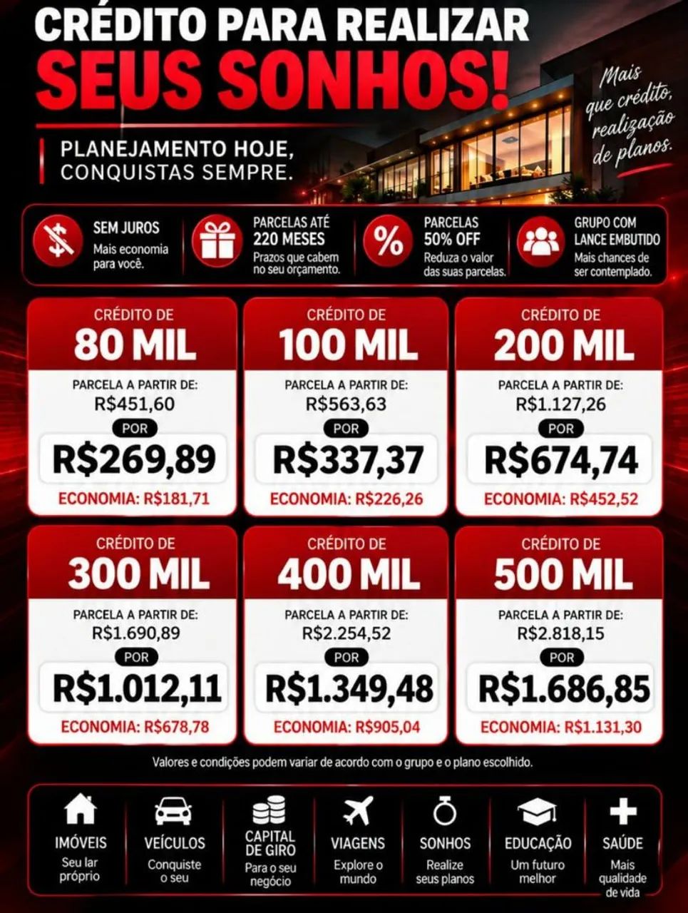 Alcance a meta de ter imóvel próprio 