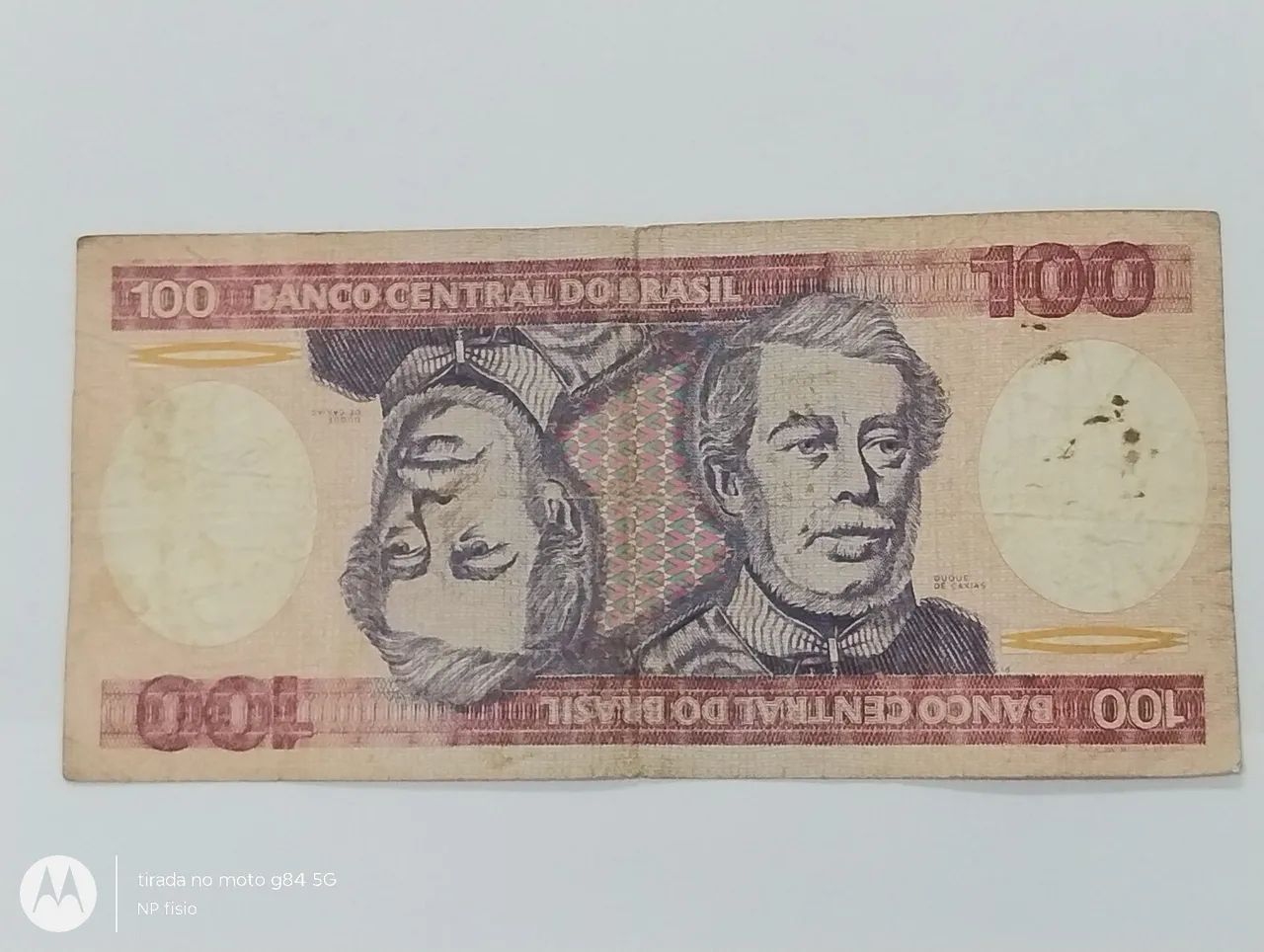 Cédula 100 Cruzeiros 1981 - 1984