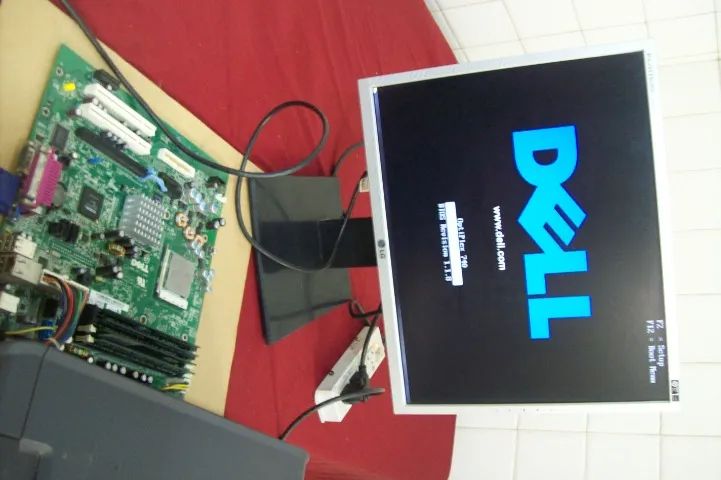 Dell Optiplex 740 Placa Mãe Desktop Completa E Funcionando (Usado)