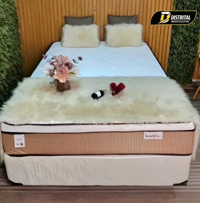 Colchão Casal Smartflex Molas Ensacadas Novo