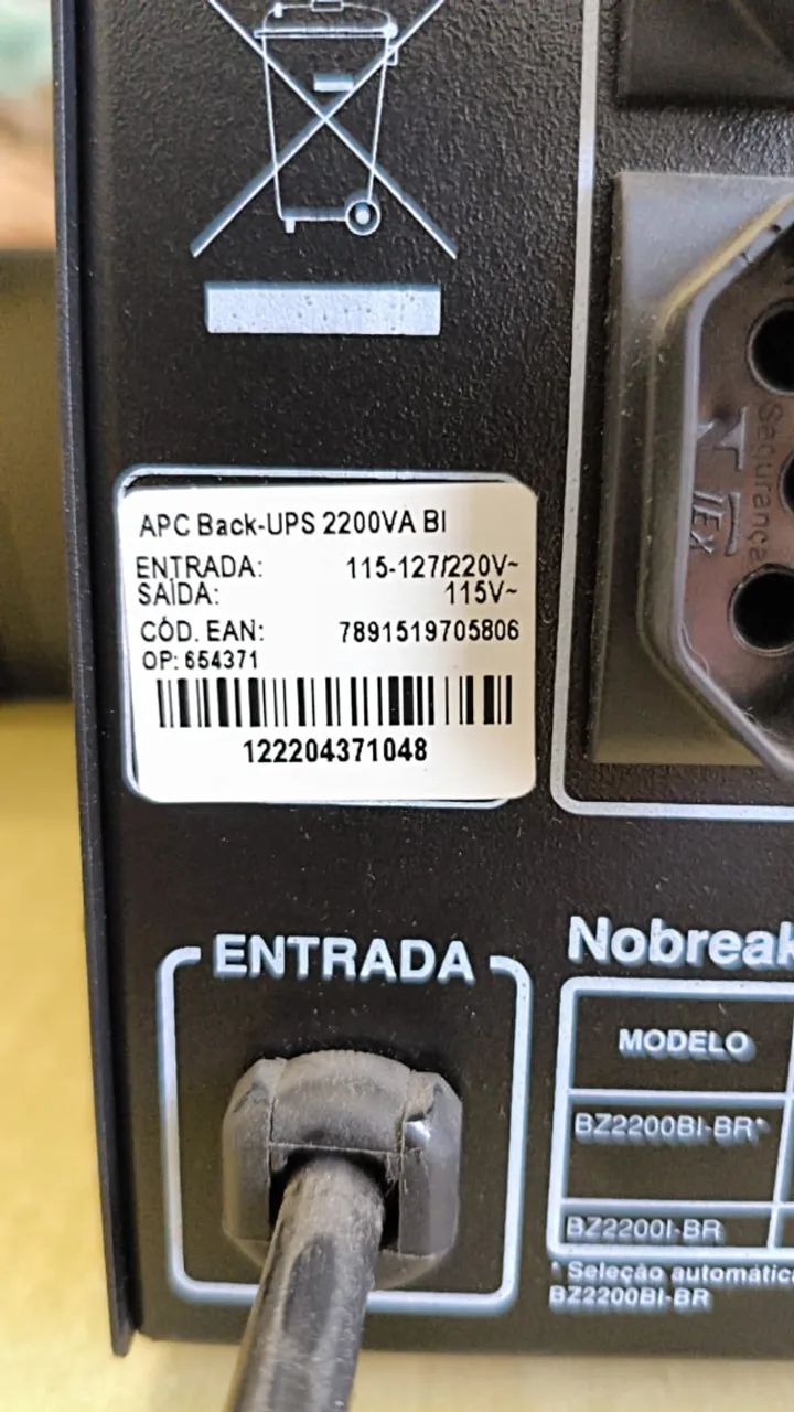 Nobreak APC 2200VA BIVOLT - Apc Back-ups - Foto 3