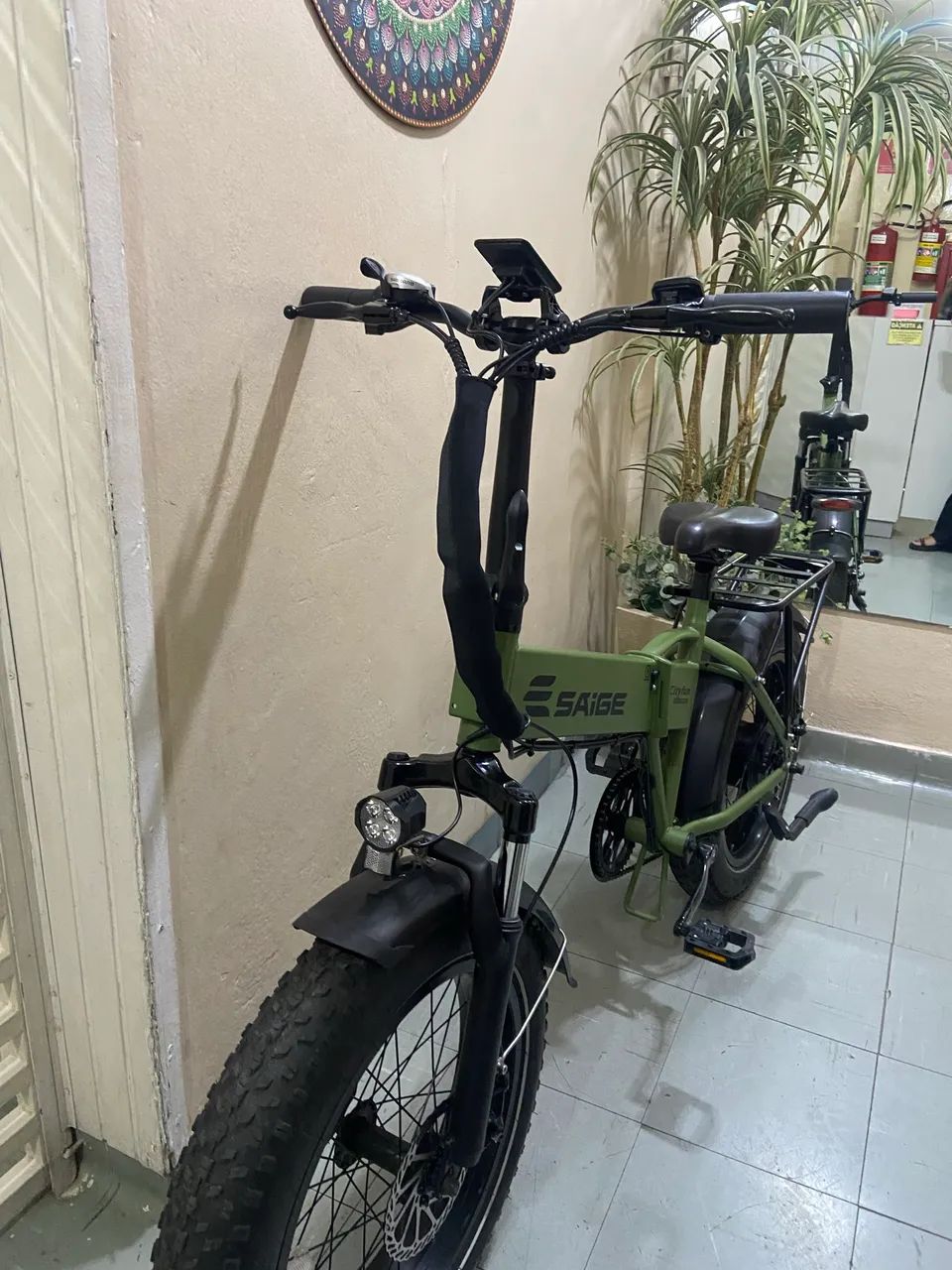 Bicicleta Saige Elétrica - Foto 4