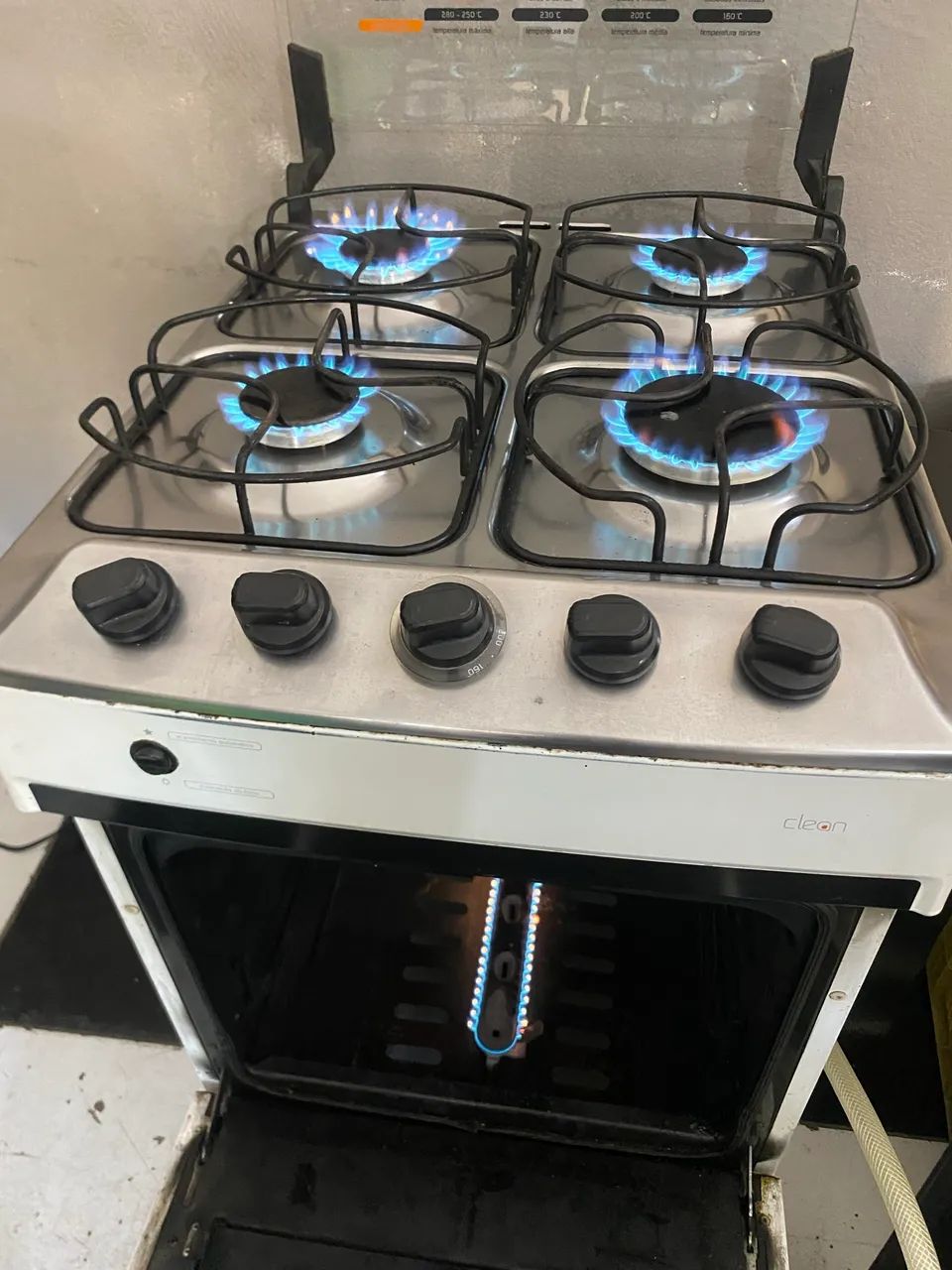 Fogão 4 bocas automático Brastemp  - Foto 5