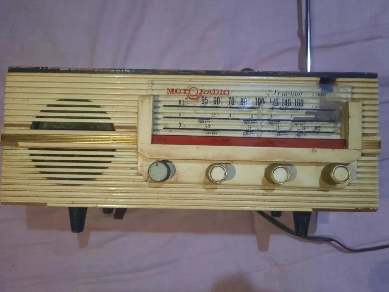 Rádio motorola 3 faixas década de 70 - Foto 2