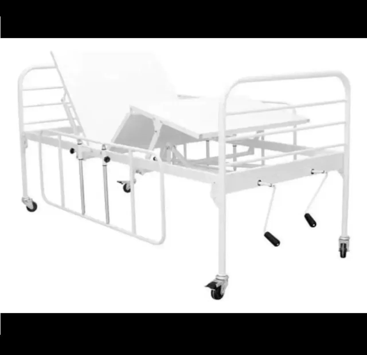 Cama hospitalar com colchão. - Foto 4