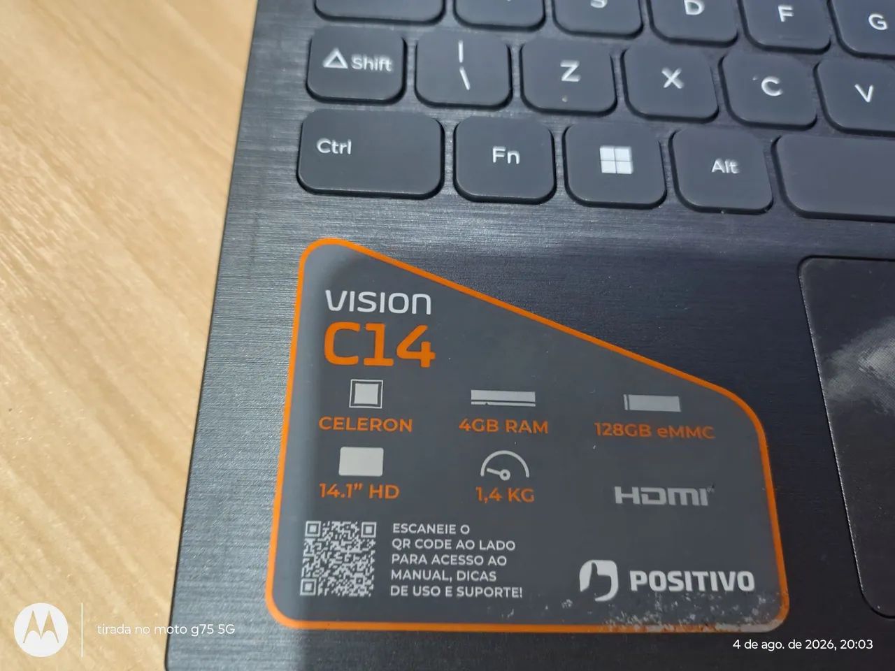 Vende - se notebook vision c 14 - Foto 2