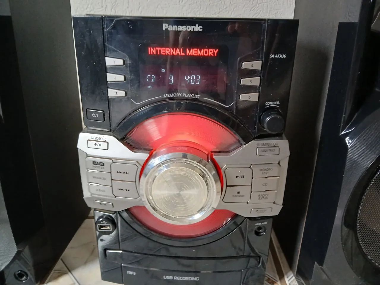 SOM PANASONIC  3 EM 1 RELÍQUIA FUNCIONANDO PERFEITAMENTE  - Foto 3
