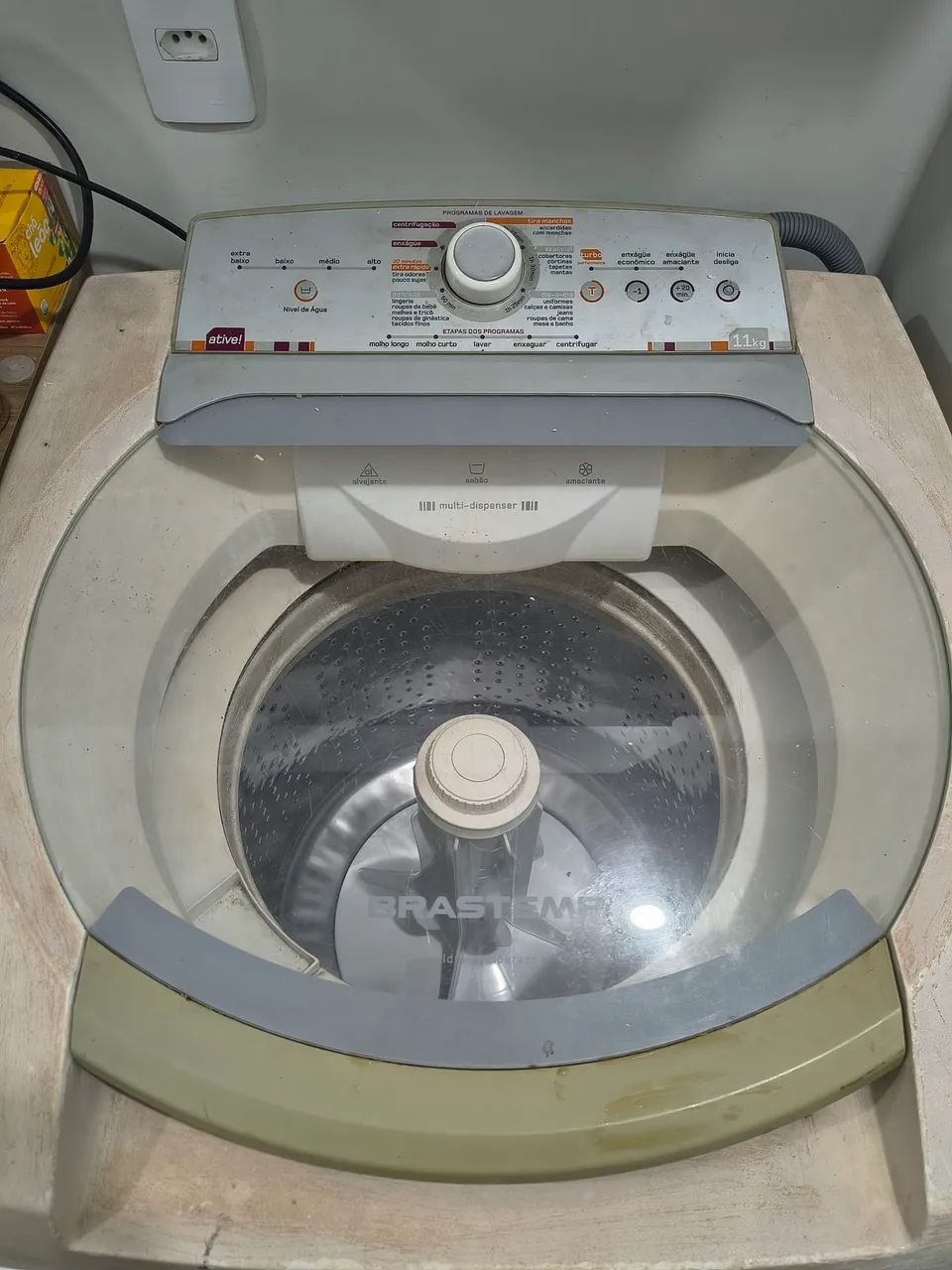 Máquina de lavar Brastemp 