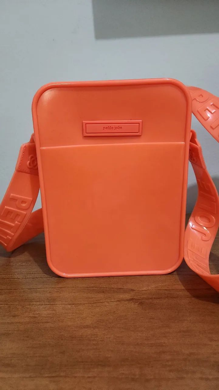 Bolsa Petite Jolie Laranja Coral Transversal