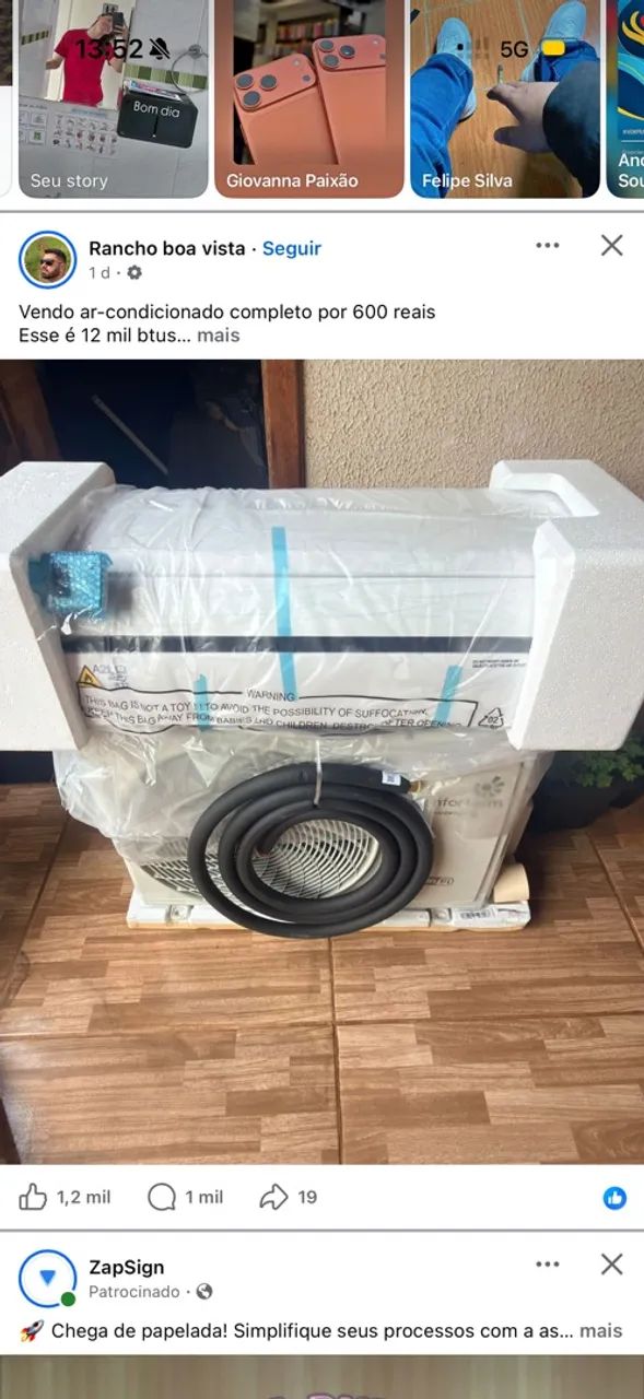 Ar condicionado 