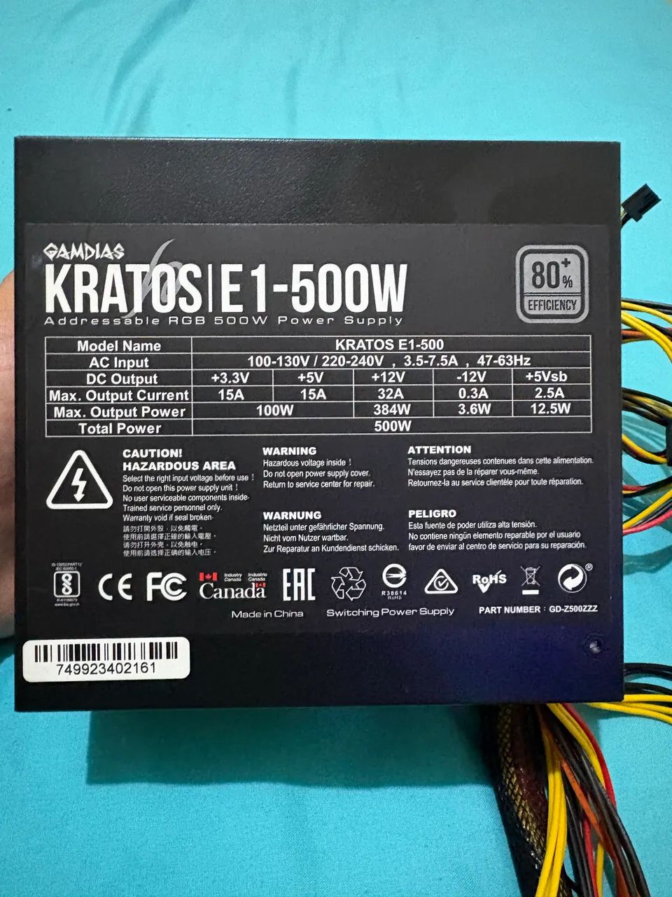 Fonte 500w Kratos - Foto 3