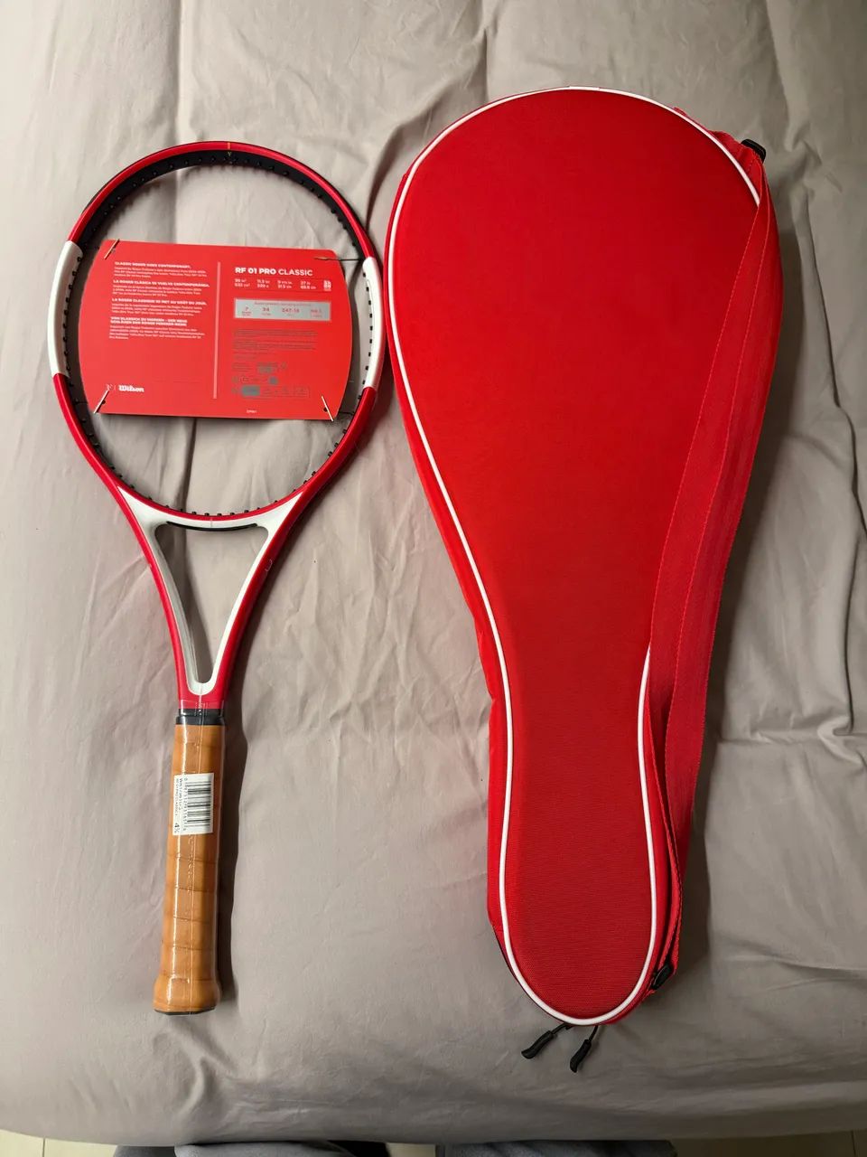 Raquete De Tenis Wilson Roger Federer 01 Pro Classic 3 - L3 - Foto 3
