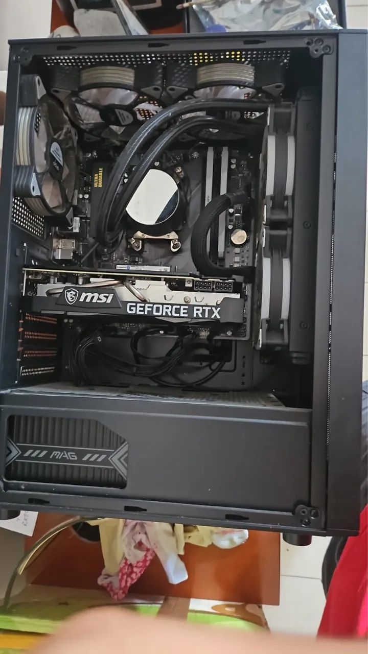 Placa de Vídeo MSI GeForce RTX 3060 Ti Ventus 2X - Com Caixa - Foto 3