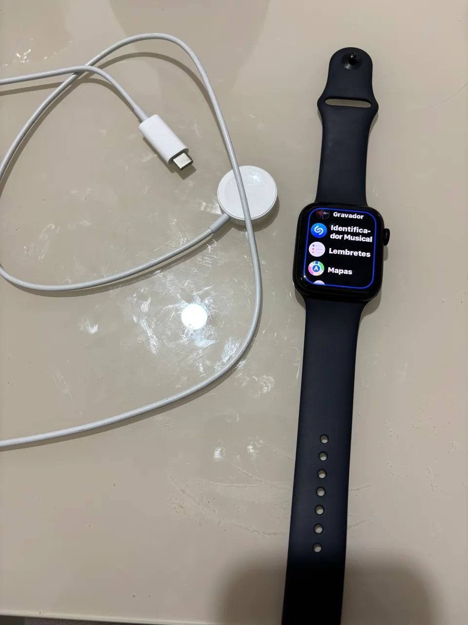 Vendo Apple Watch SE 2ª geração  44 mm( GPS + CELULAR) original  - Foto 3