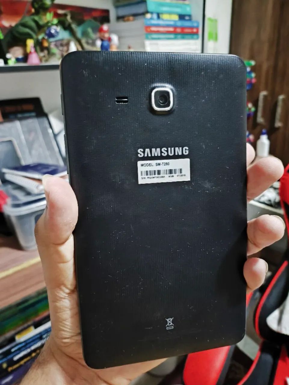 Tablet Samsung Tab A - Com teclado, capinha, película e mouse  - Foto 2