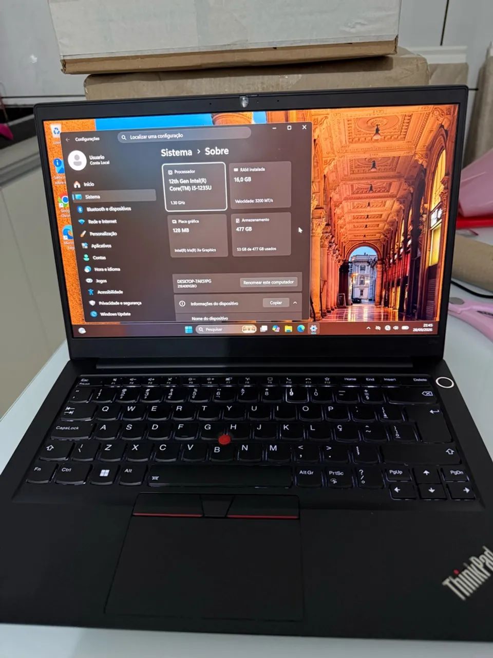 ? ThinkPad E14 Gen 4 i5 12ª | 16GB RAM | SSD 512GB | Rápido e Profissional - Foto 2