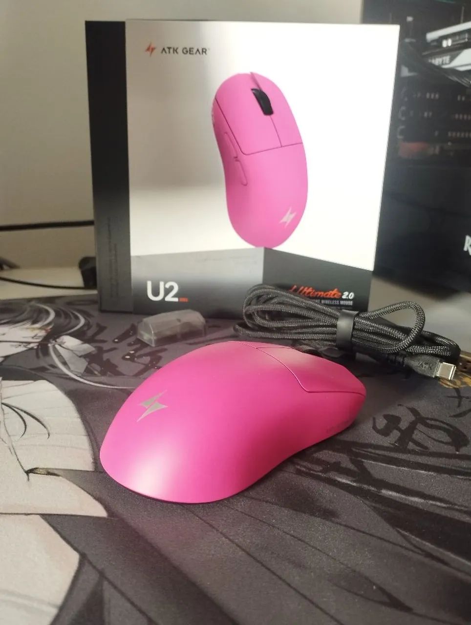 Mouse Gamer ATK U2 V2 Ultimate  - Foto 3