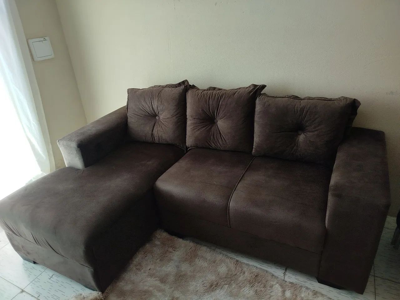Sofá 3 lugares 