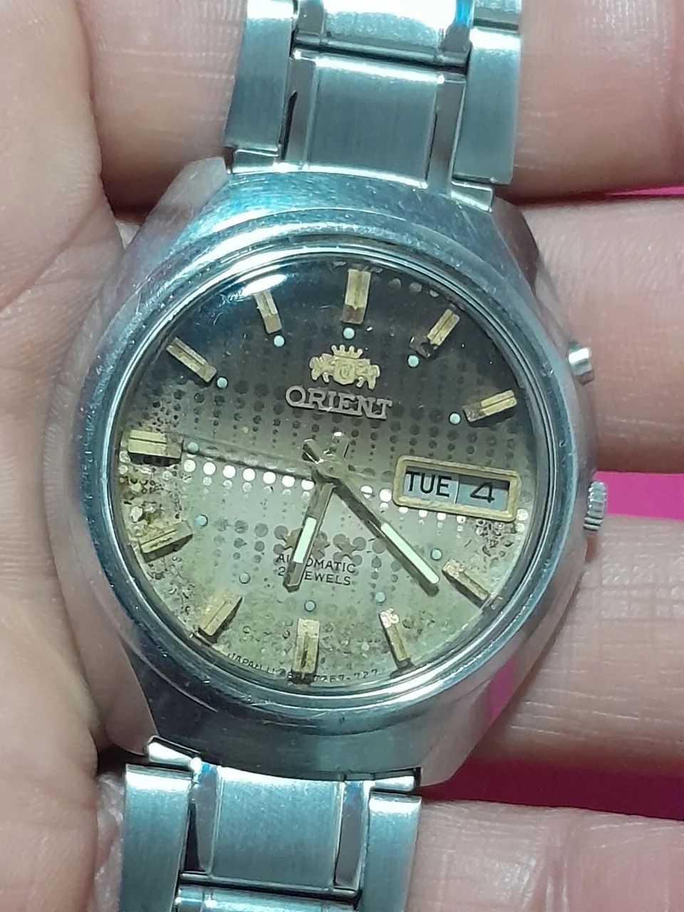 Relógio Orient Automático Antigo  - Foto 3