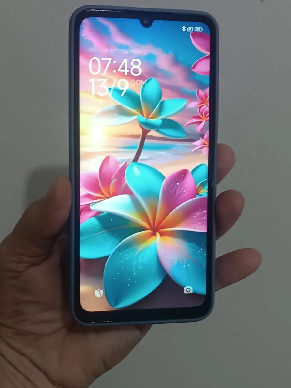 Redmi 13 c 256 giga biometria desbloqueio fácil - Foto 3