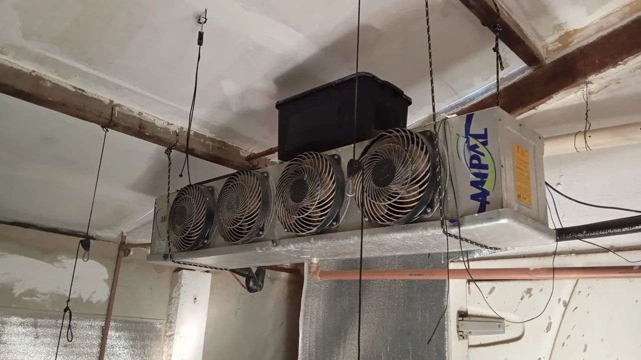 Evaporadora refrigeração industrial