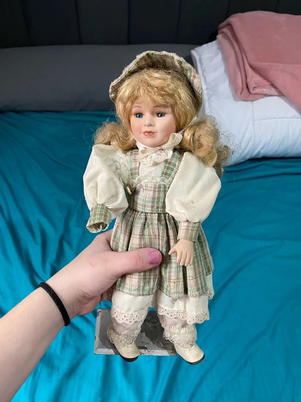 boneca de porcelana vintage  - Foto 4