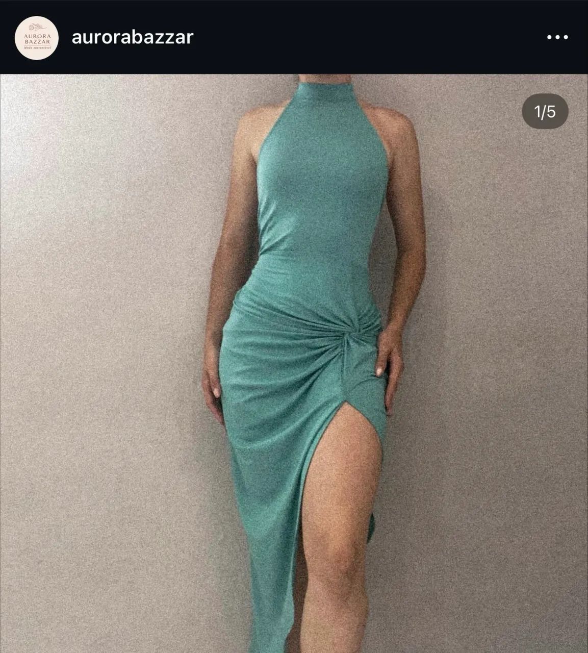 Vestido novo shein