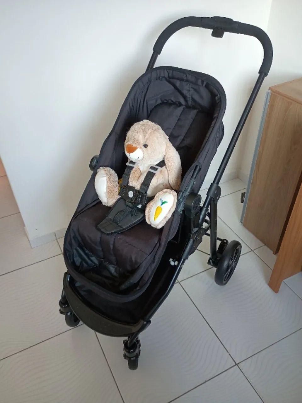 Carrinho de Bebê Moisés Galzerano Seminovo