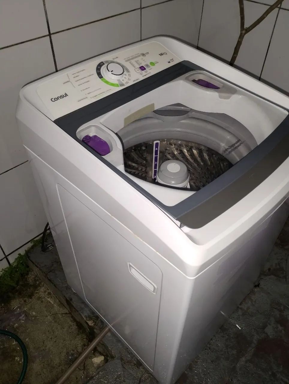 Máquina de lavar Cônsul 14kg cesto de inox toda revisada e higienizada Garantia de 6 meses