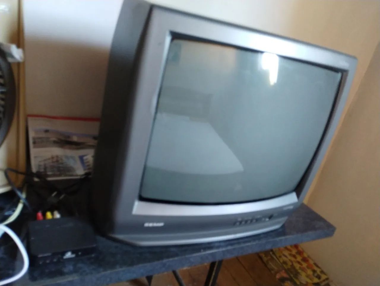 Tv tubo com conversor