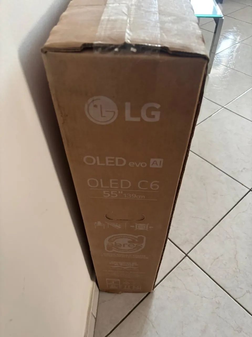 Smart TV LG OLED evo AI 4K C6 55 polegadas 2026 - Foto 3