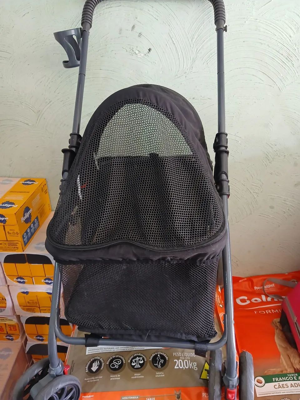 Carrinho de transportar animais 