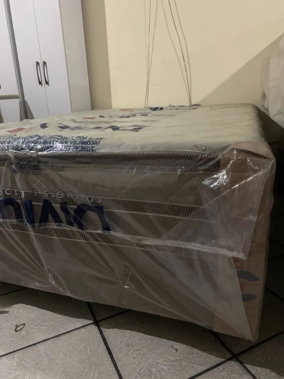 Cama box casal  molas ensacadas Liquidação  - Foto 2