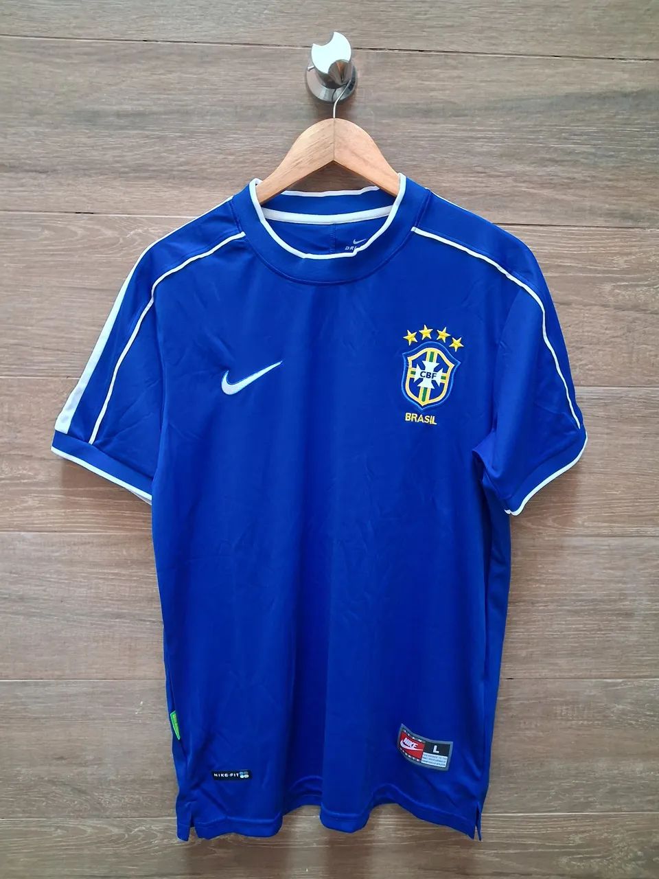 Camisa Seleção Brasil 1998