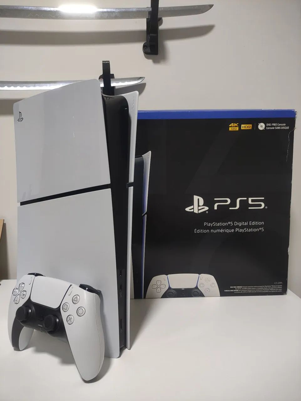 Ps5 1TB  Mídia Digital - Completo com Caixa  - Foto 5
