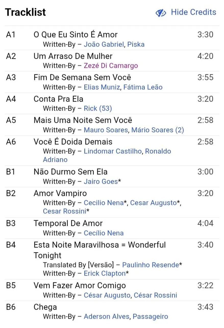 LP Leandro & Leonardo 1992 Temporal de amor/ com Encarte - Foto 4