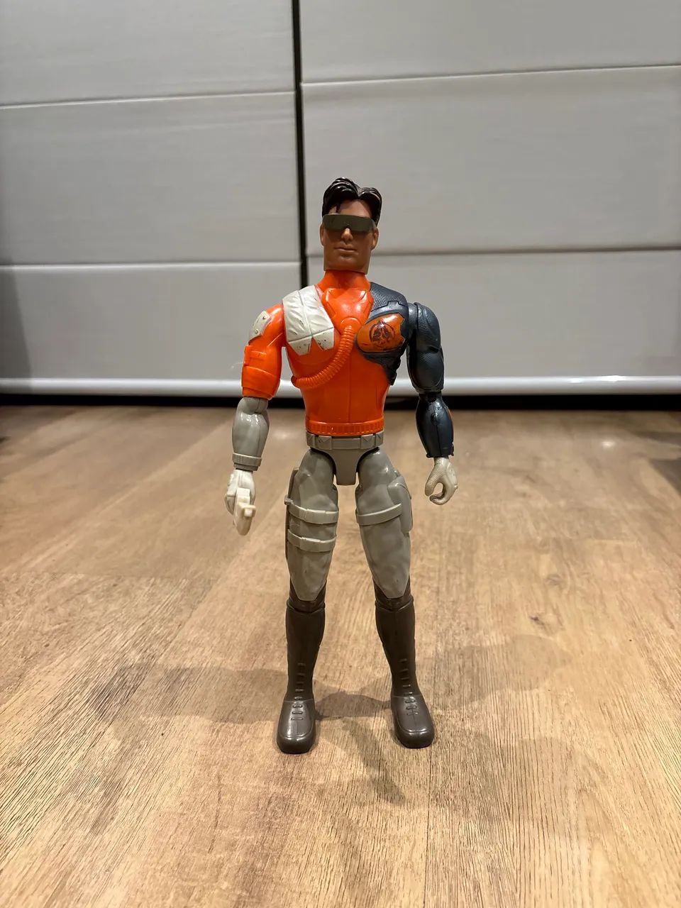 Boneco maxsteel laranja