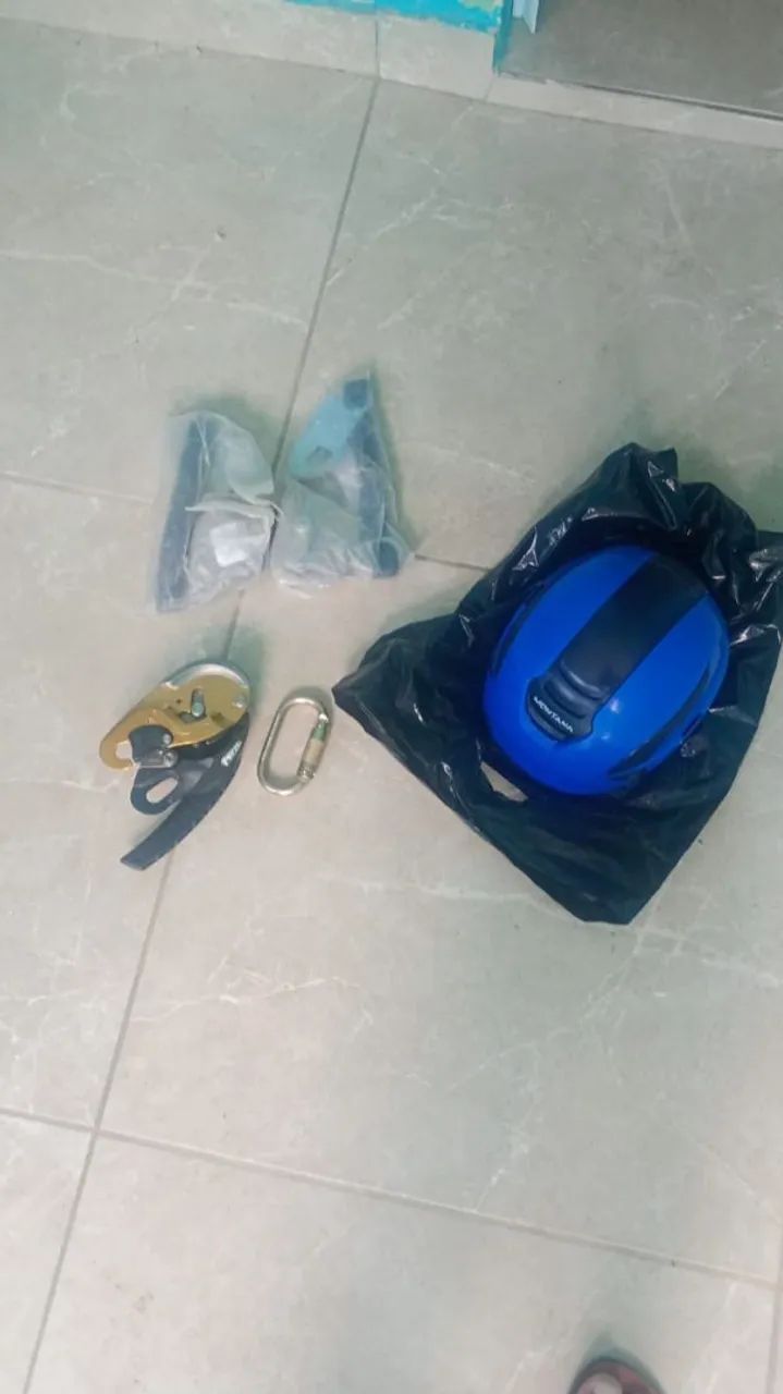 Equipamentos para rapel 